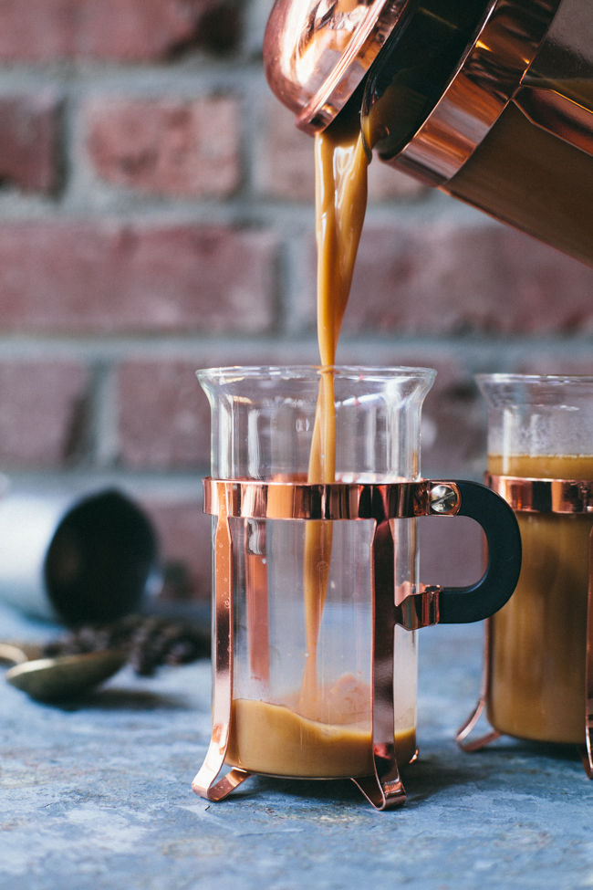 Rutina diaria de preparación de café
