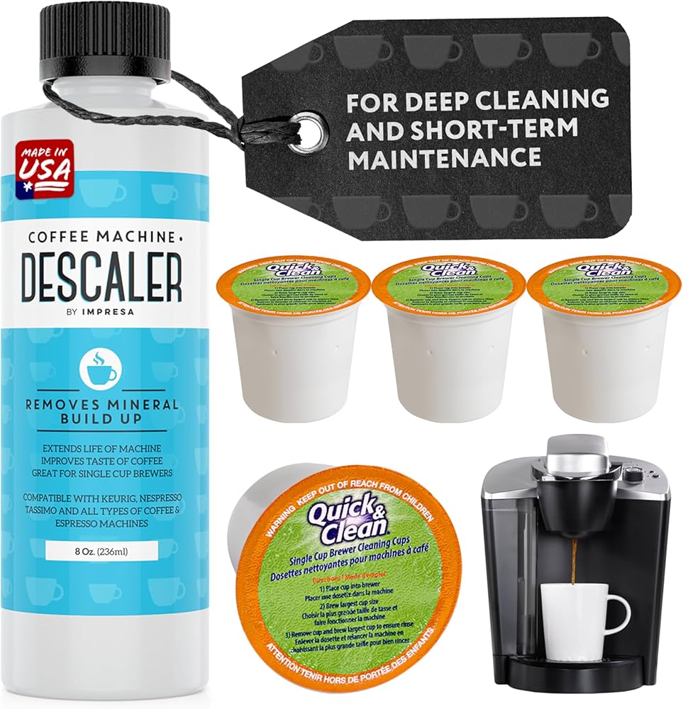 Kit de limpieza para máquinas de café