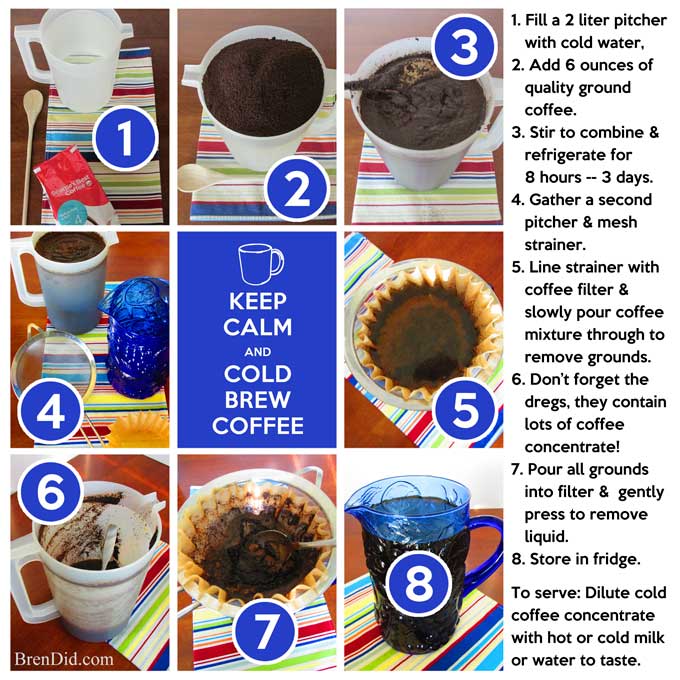 Receta cold brew paso a paso